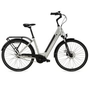 FitNord Classic 500 Elsykkel 2024, sølv (630 Wh batteri/80 Nm) 