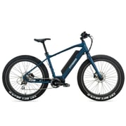 FitNord Rumble 500 Elfatbike 2024, blå (720 Wh batteri/80 Nm) 