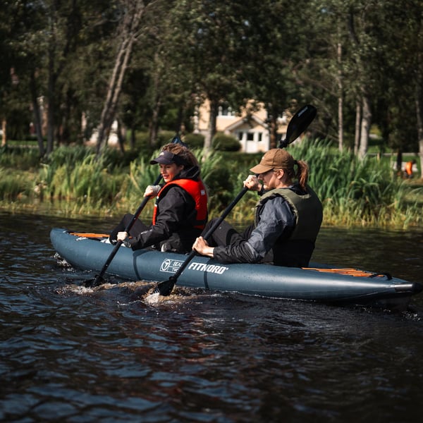 FitNord Seal Two Kajakk, mørkeblå