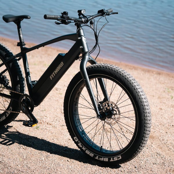 FitNord Rumble 300 Elfatbike, 2024, svart(720 Wh batteri/50 Nm)