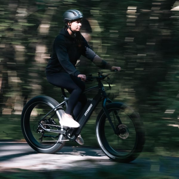 FitNord Rumble 300 Elfatbike, 2024, svart(720 Wh batteri/50 Nm)