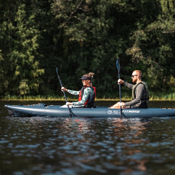 FitNord Seal Two Kajakk, mørkeblå