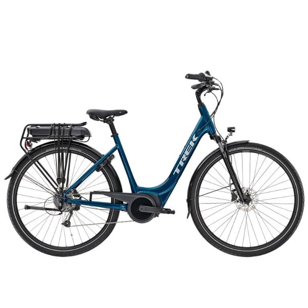 Trek Verve+ 1 Lowstep Dark Aquatic Blue 400WH