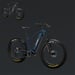 FitNord Rumble 1000 Elfatbike 2024, blå (882 Wh batteri/110 Nm) 