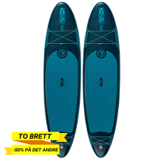 Brettsett: 2 x FitNord Aqua 330 SUP-brettsett, petrol